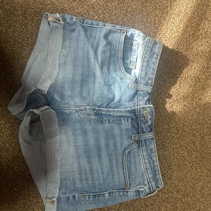 Light wash Jean shorts